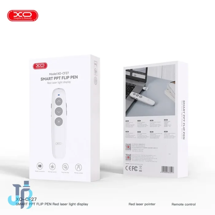 پوینتر و پرزنتر شارژی ایکس او XO CF27 Laser Presenter Pointer