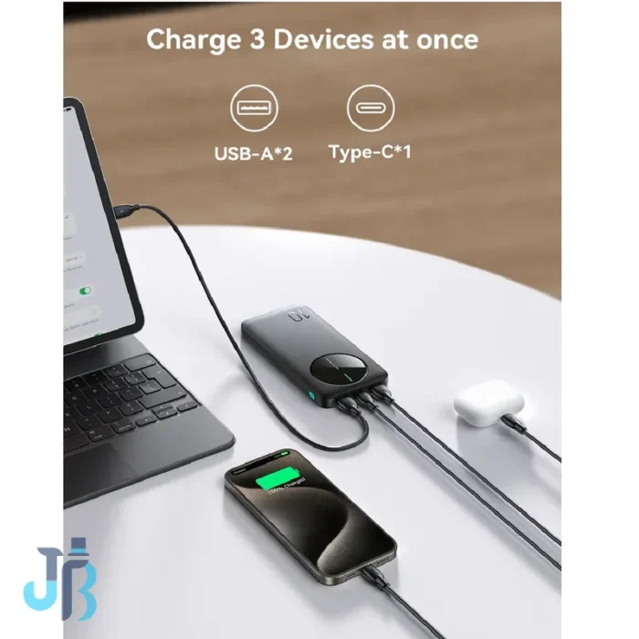 joyroom-jr-pbf12-10000mah-power-bank پاوربانک 10000 جویروم Joyroom JR-PBF12 توان 12 وات