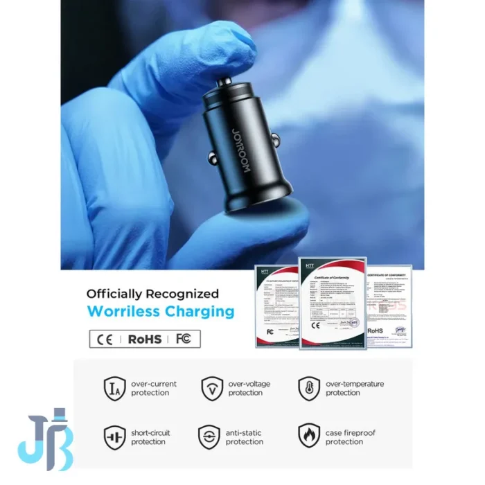شارژر فندکی جویروم Joyroom JR-CCN06 توان 30 وات