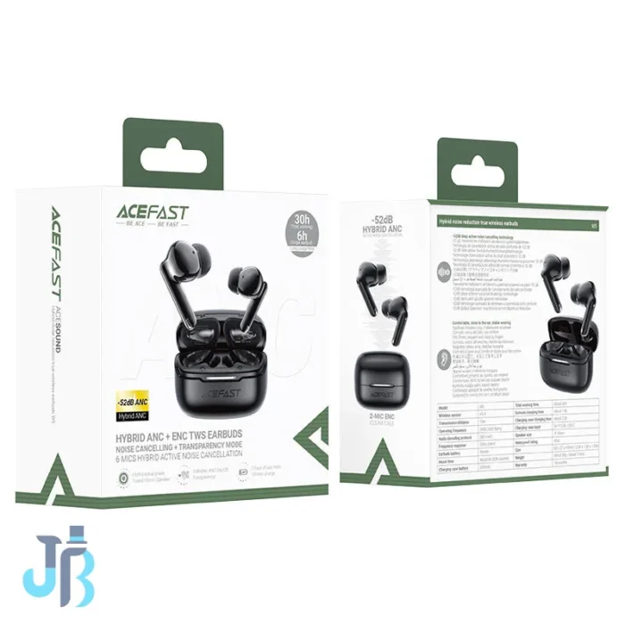 acefast-earbuds-w5-hybrid-anc-enc هندزفری بلوتوث ایس فست ACEFAST W5 ANC ENC