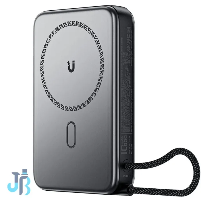 Acefast-magnetic-power-bank-m24 پاوربانک مگنتی ایس فست مدل M24 ظرفیت 10000 میلی آمپر