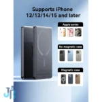 پاوربانک جوی روم مدل PBM08 ظرفیت 5000 میلی آمپر ساعت