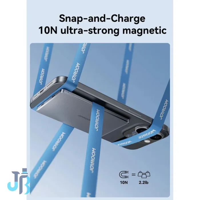 Joyroom-JR-PBM08-Mini-Power-Bank-5000 پاوربانک جوی روم مدل PBM08 ظرفیت 5000 میلی آمپر ساعت
